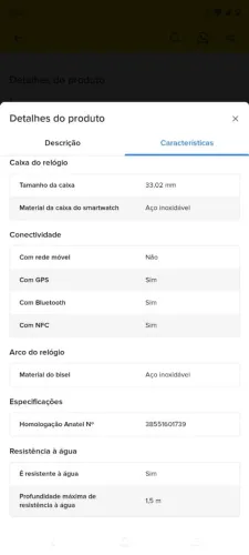 Relógio Samsung gear s3 frontier
