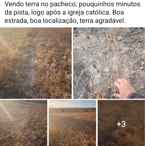 Terra em Crisópolis-BA com 3 tarefas e meia medida no GPS.