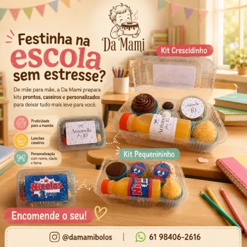 Kit Aniversário Escolar Personalizado | Festa na Escola