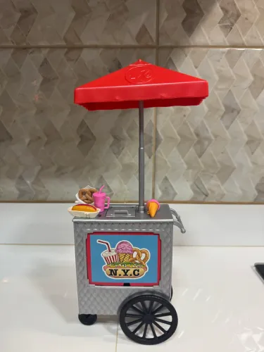 Carrinho hot dog Barbie