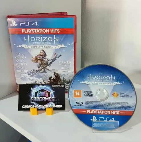 Jogo PS4 Horizon zero dawn. Aqui na LOJA FABGAMES
