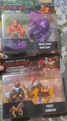Lote R$ 160,00 mini masters of the universe