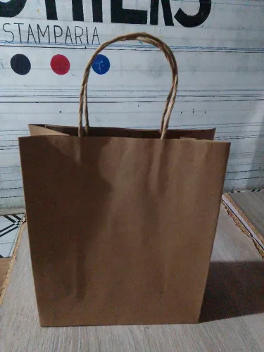 Sacolas de papel Kraft