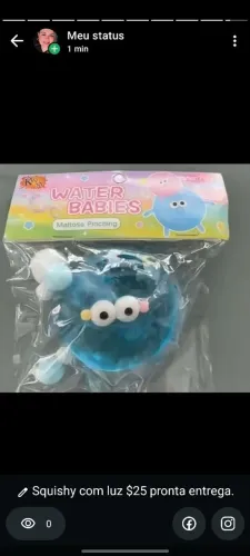 Squishy de apertar alívio do stress