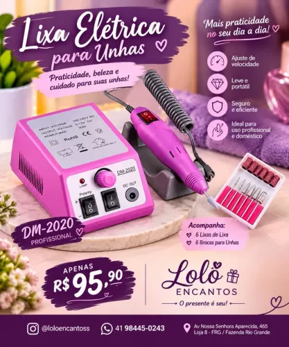 Lixa elétrica