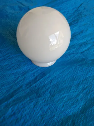 Luminária lustre globo cúpula antiga