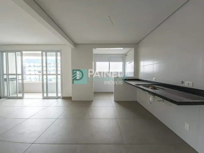Apartamento à venda no Boqueirão, Santos, com 2 suítes e varanda gourmet