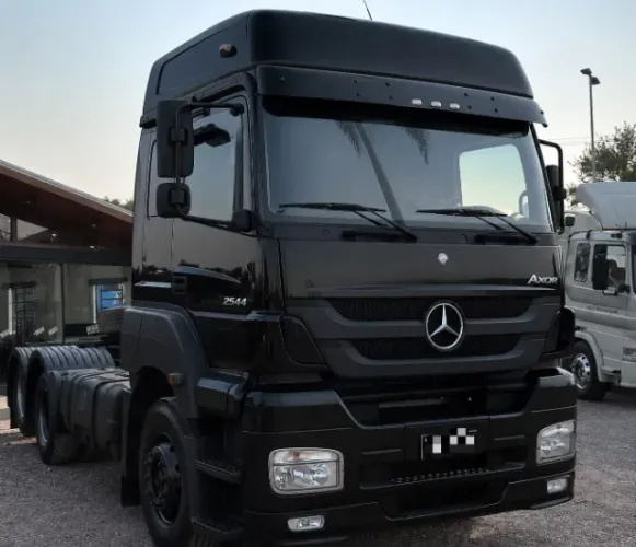 mb axor 2544 preto 2013 cavalo mecanico