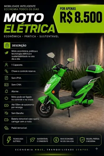 Scooter Elétrica Minasol KM-Haka