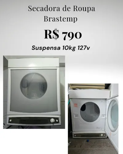Secadora de Roupa Brastemp suspensa 10kg 127v