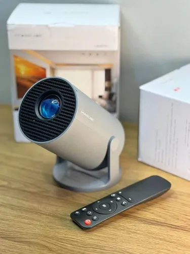Mini Projetor Smart Portátil HY300 HD Wi-Fi HDMI 120 Polegadas