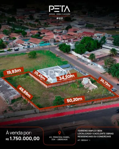 Lote/Terreno à Venda, Jardim Floresta - Boa Vista