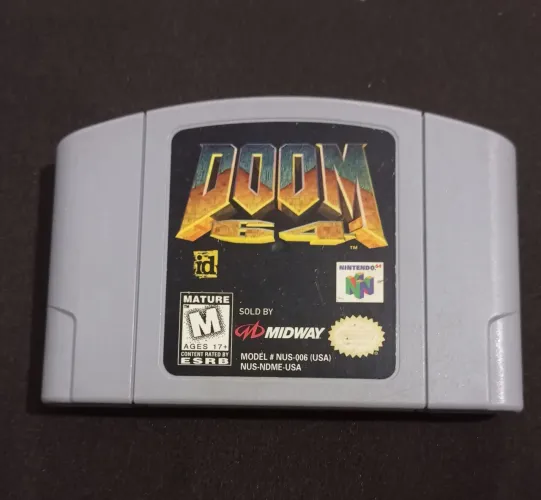 Jogo Doom 64 original Nintendo 64