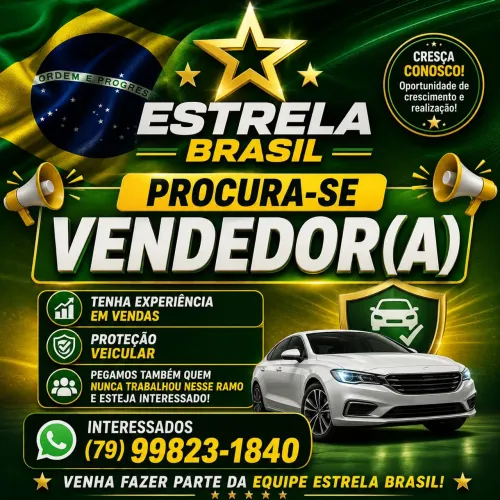 Proucura-se vendendor 