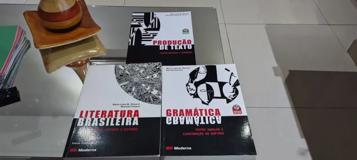 Livros de Literatura, Produção de texto, Gramática 