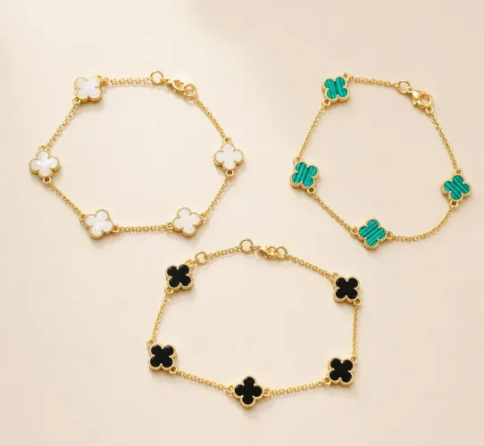 Pulseiras Van Cleef em Ouro 18K 750