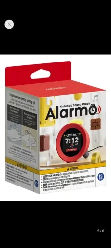 Alarmo clock .Original Nintendo .Novo Lacrado