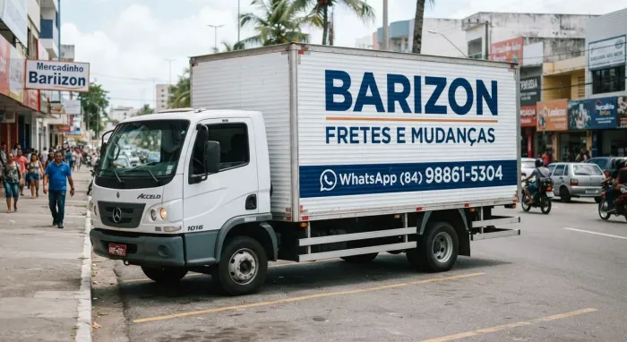 Mudança e Frete caminhão baú 