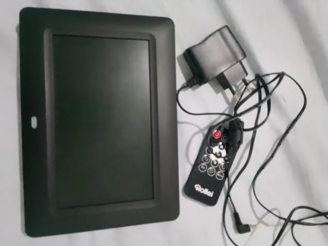 Quadro magnético para fotografia com pendrive 