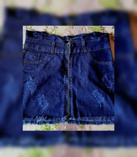 Saia jeans 