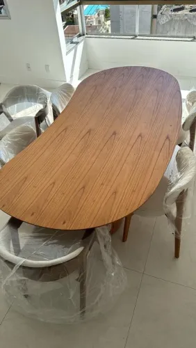 Mesa orgânica 6 lugares