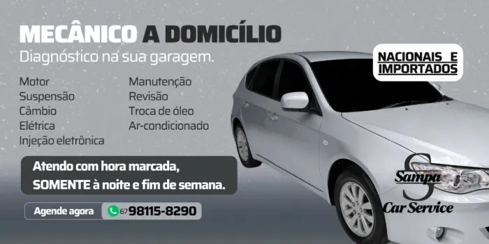 MECÂNICO A DOMICÍLIO