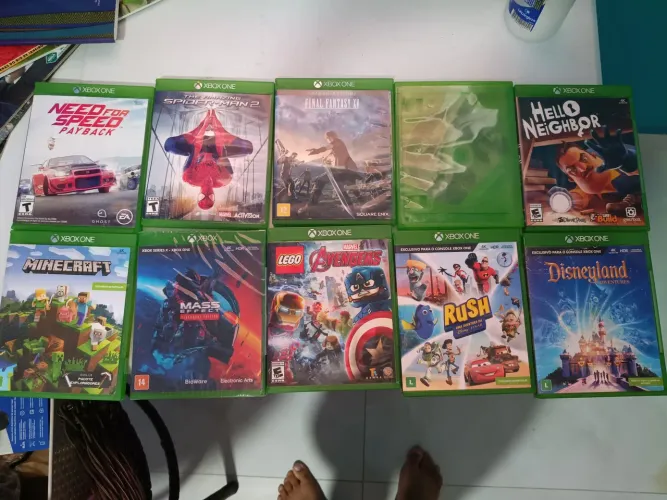 Xbox jogos lote