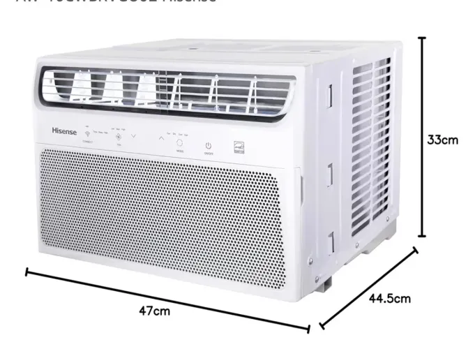Ar condicionado Hisense Janela 10.000 BTUs - seminovo