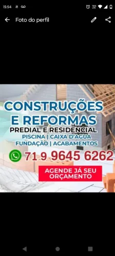 Pedreiro mestre de obra carpinteiro azulejista