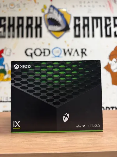 Xbox serie x com leitor de disco lacrado 
