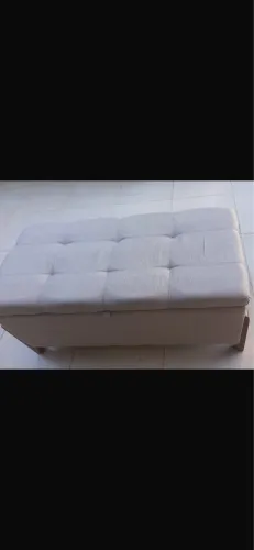 Baú Puff Organizador Sapateira 90cm