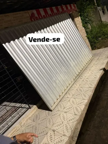 Portão de alumínio de correr lagura 3m altura 2.10 valo $2600 só ligar *71 ou zap