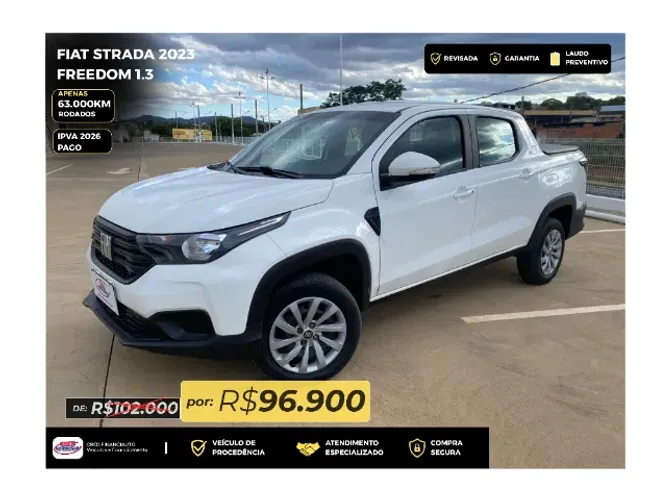 Fiat Strada Freedom 1.3 Flex 8V CD 2023