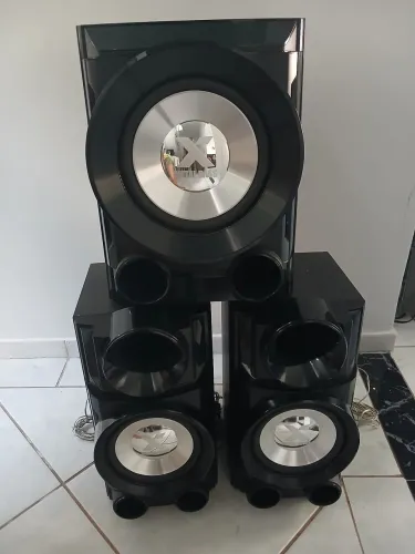 3 caixas de som do Aparelho LG 7520