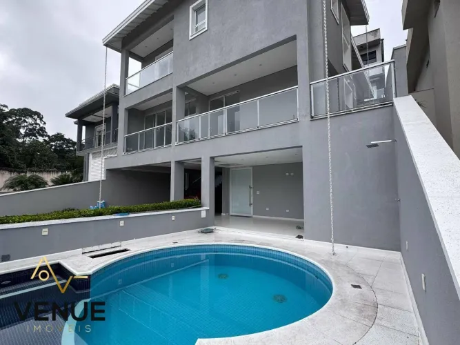 Casa à Venda ou Locação no Condomínio Real Park Arujá | 7 Suítes | Piscina Privativa | Esp