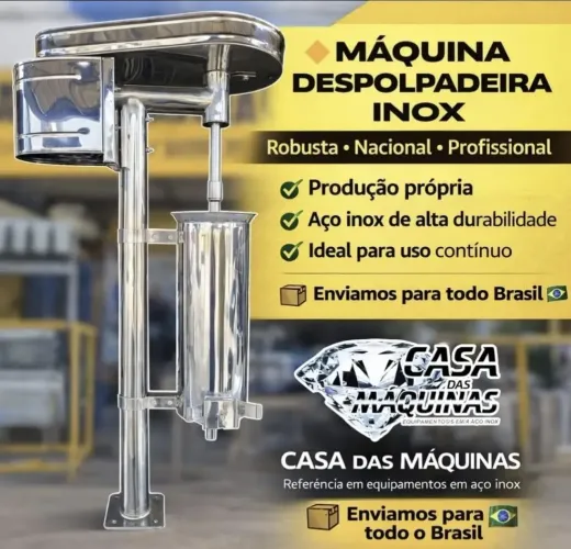 Máquina de açaí inox tambor 17