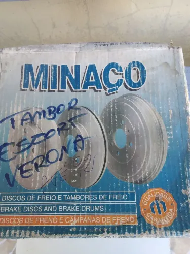 Par de Tambores Traseiros de Escort/Verona até 1992