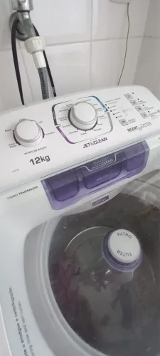 Máquina de Lavar Electrolux 12kg Branca Turbo Economia Silenciosa com Cesto Inox (LAC12)