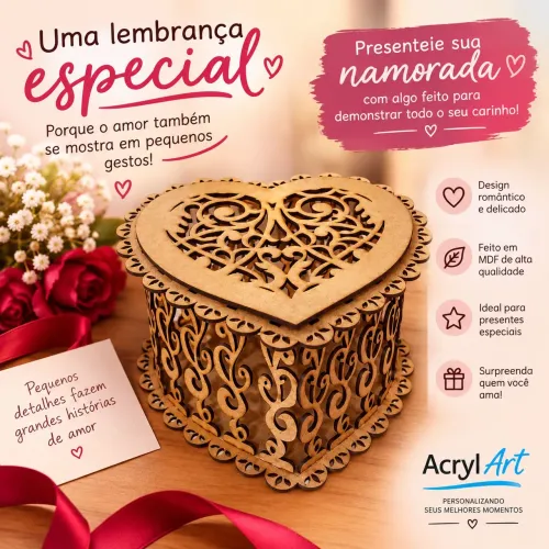 Caixa de coração