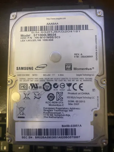 Hd Samsung 1tb