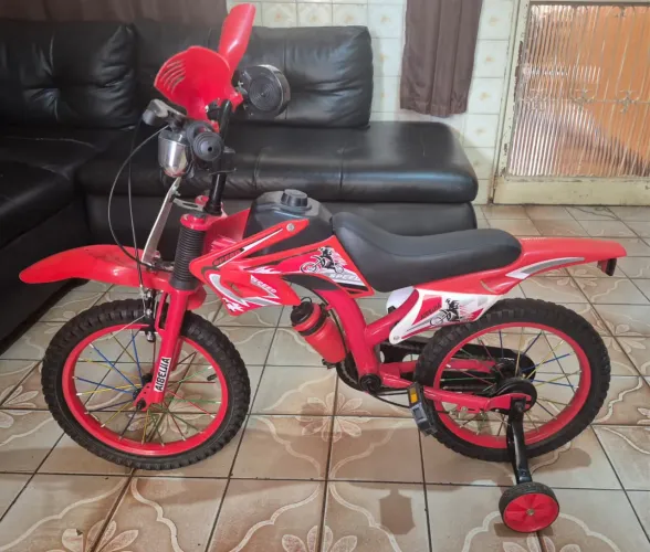 Bicicleta infantil motocross