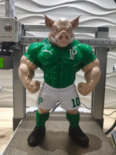 Mascote Palmeiras 3D