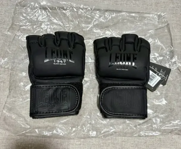 Luva Mma Leone 1947 Black Edition
