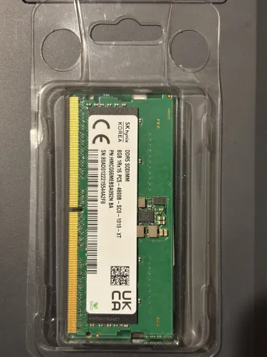 Memória RAM 8GB DDR5 4.800 MHz SODIMM