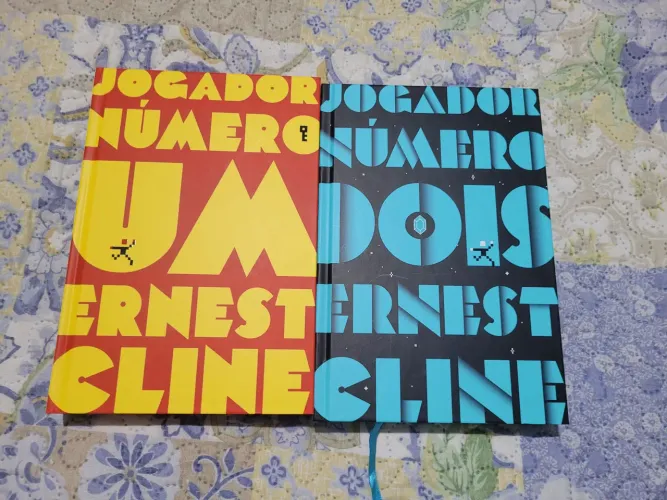 Livros Jogador número um e Jogador número dois