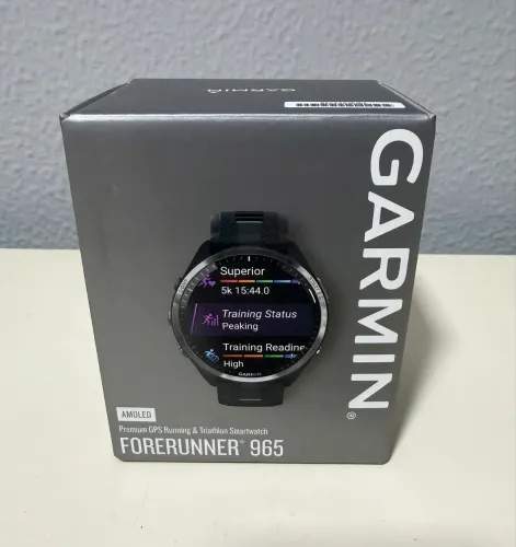 GARMIN FORERUNNER 965 AMOLED BLACK