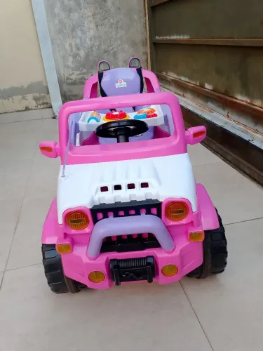 Jeep infantil rosa
