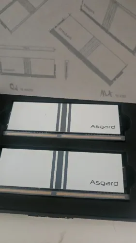 Memoria Ram Asgard 16Gb 2x8Gb 3200Mhz Rgb (Novas 12 meses de garantia)