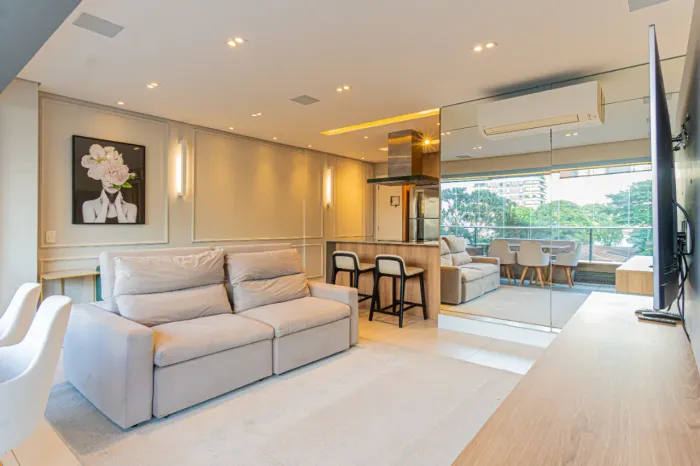 Apartamento para venda em Brooklin Paulista com 2 quartos, sendo 2 suítes, 81m²