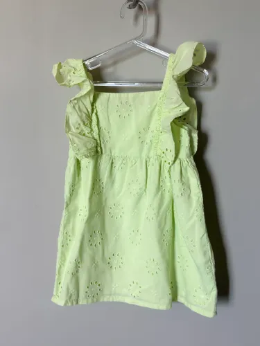 Vendo Vestido Carters, Tam 2, Verde Claro